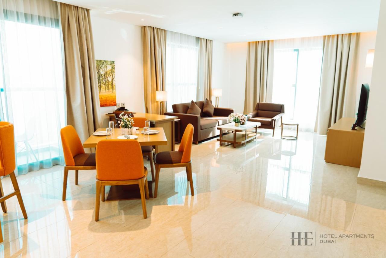 He Hotel Apartments Dubai Oda fotoğraf