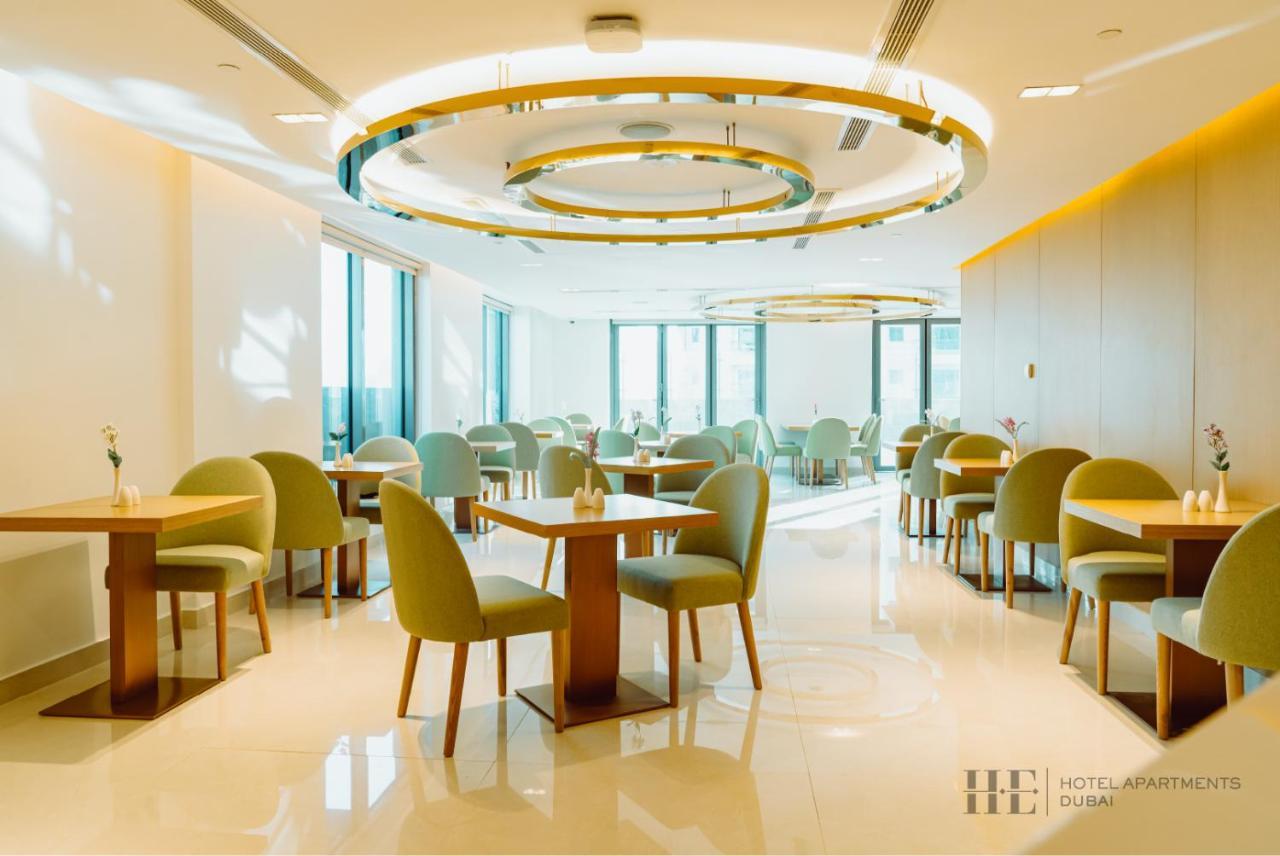 He Hotel Apartments Dubai Dış mekan fotoğraf The restaurant