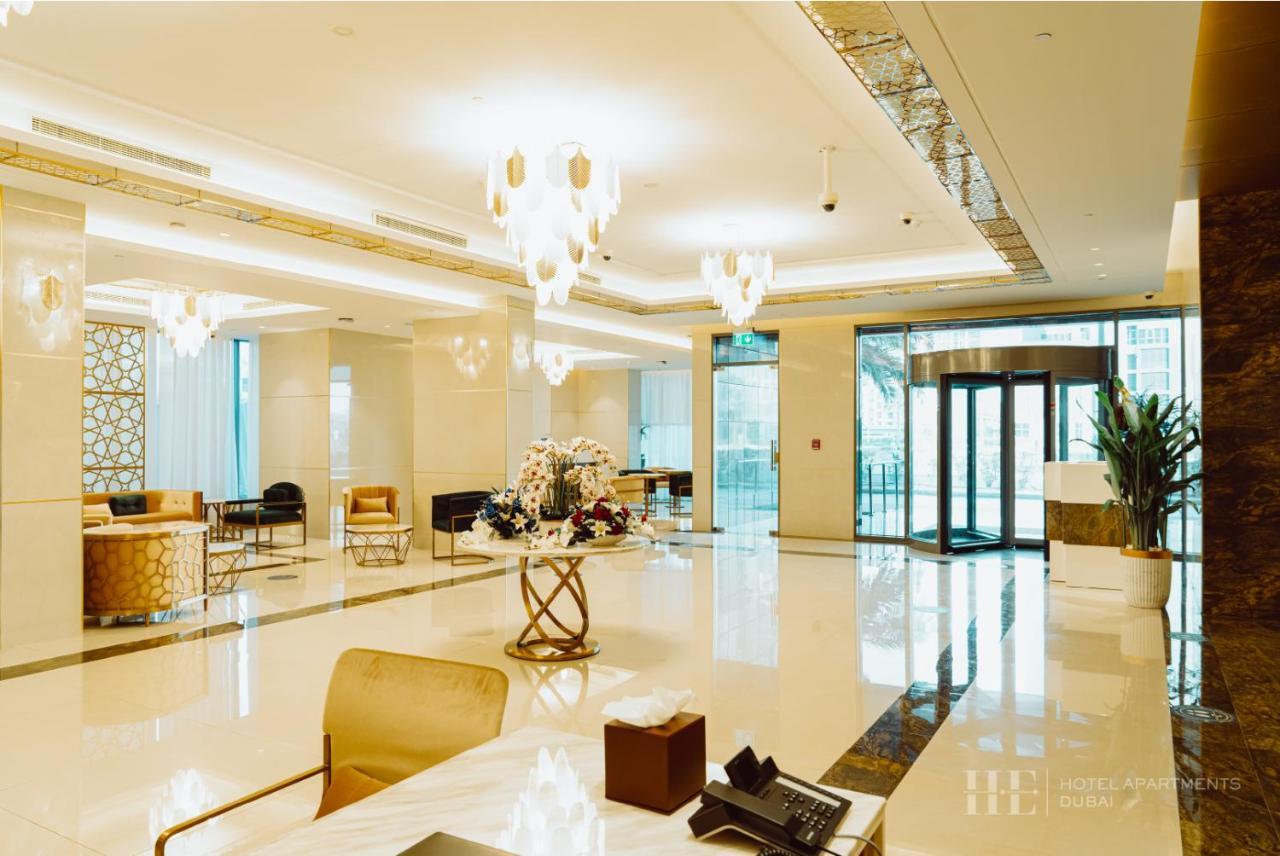 He Hotel Apartments Dubai Dış mekan fotoğraf Lobby