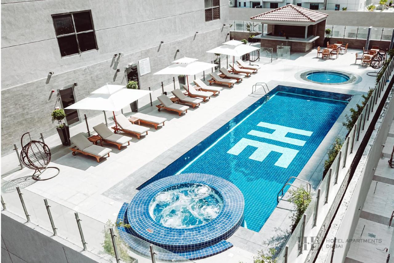 He Hotel Apartments Dubai Dış mekan fotoğraf