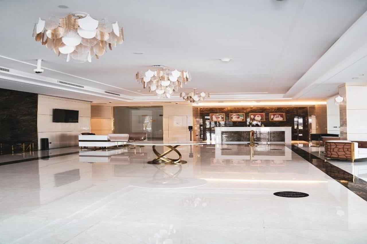He Hotel Apartments Dubai Dış mekan fotoğraf Lobby